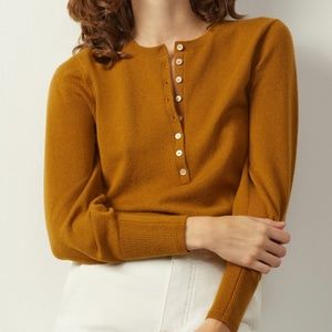 Everlane The Cashmere Henley